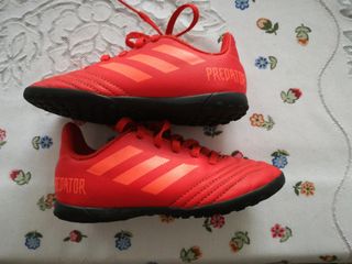 predator adidas rojas