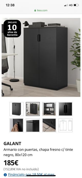 armario galant ikea con puertas segunda mano armario galant ikea con puertas segunda mano