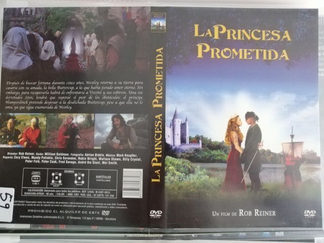 DVD La princesa prometida