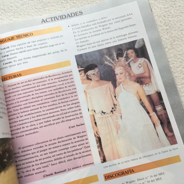 Música y actividades musicales - E.Casares Rodicio