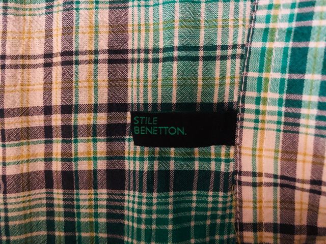 ponerse en cuclillas incidente Mendicidad Camisa Cuadros Benetton de segunda mano por 5 € en Illescas en WALLAPOP ponerse en cuclillas incidente Mendicidad Camisa Cuadros Benetton de segunda mano por 5 € en Illescas en WALLAPOP