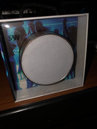 blaupunkt aluminium led speaker