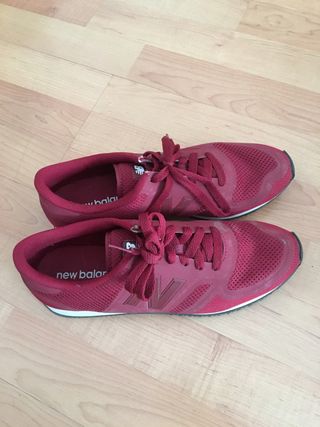 new balance rojas mujer
