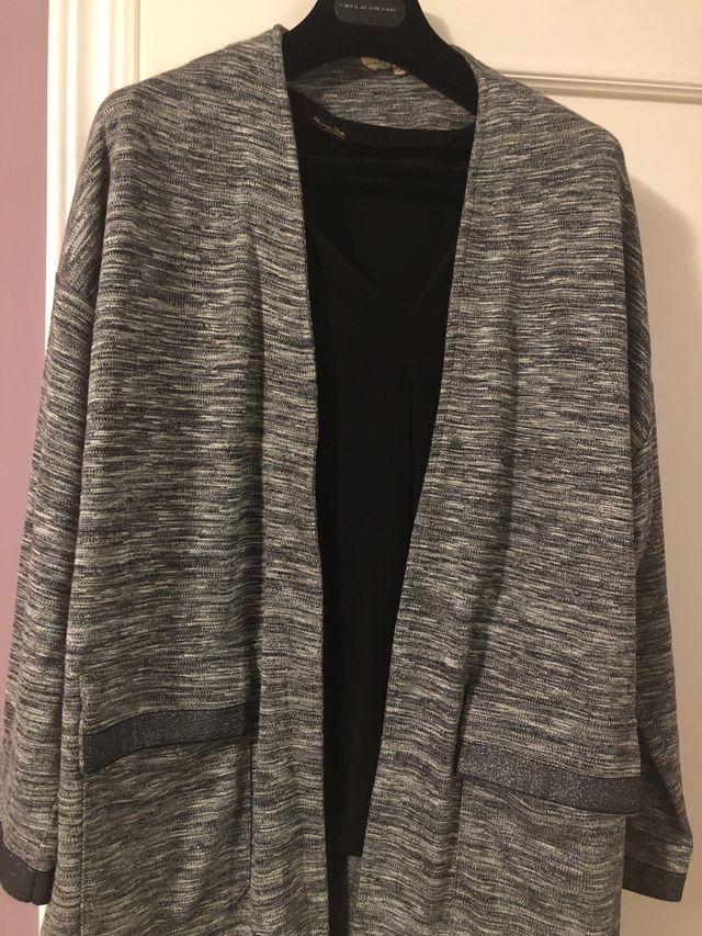 Chaqueta en tonos grises talla XL