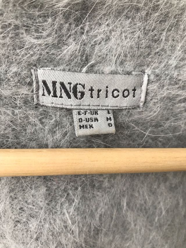 Chaqueta corta angora MANGO talla L