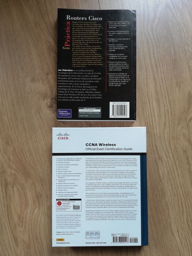 Pack libros Cisco 
