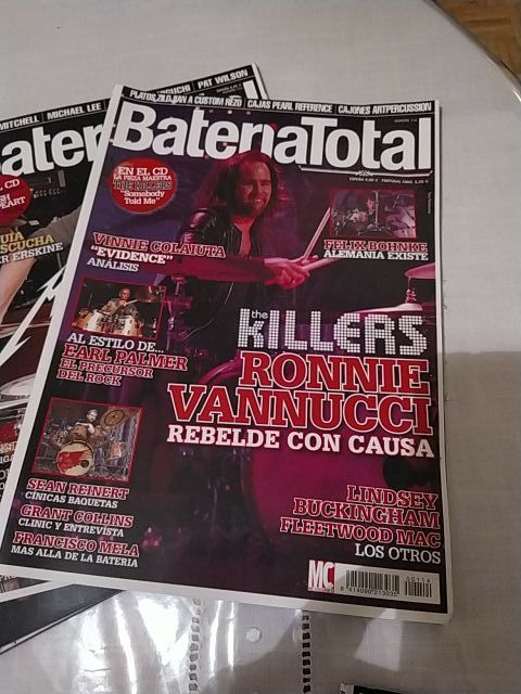 batería total, revistas