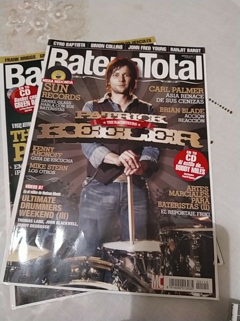 batería total, revistas
