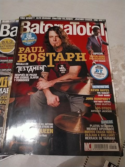 batería total, revistas