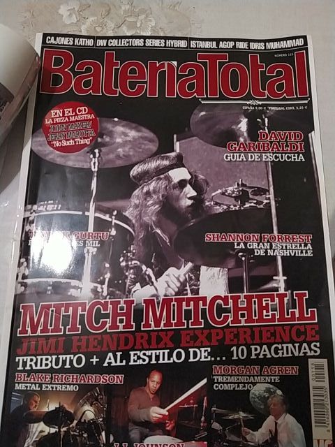 batería total, revistas
