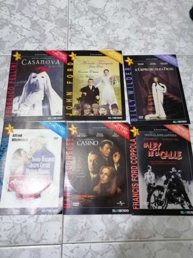 lote 6 peliculas