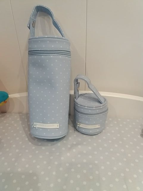 Portabiberon y chupete