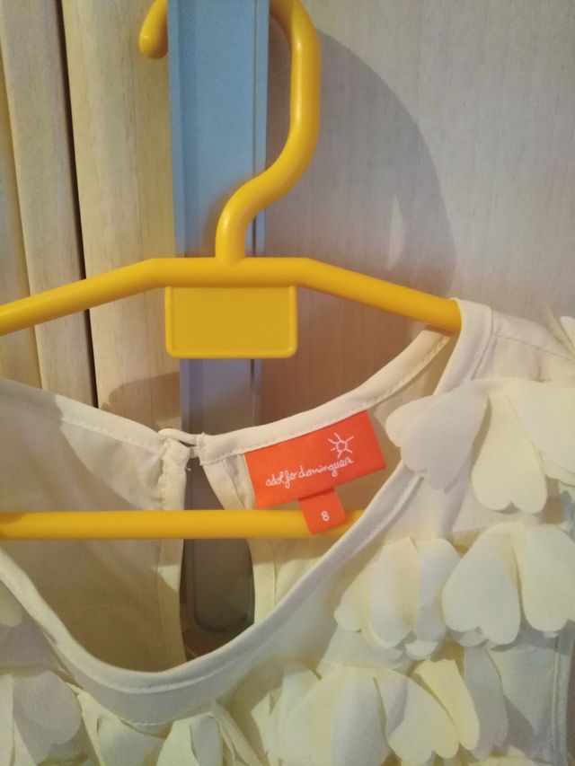 Vestido niña Adolfo Dominguez T8