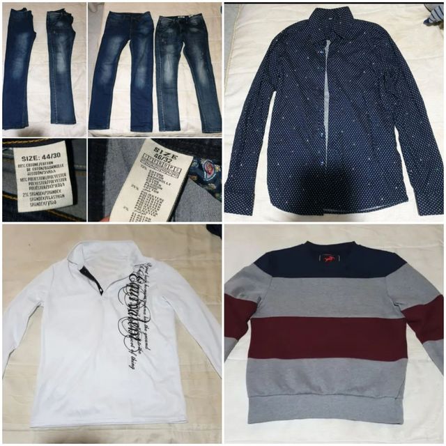 pantalones,camisas y jersey
