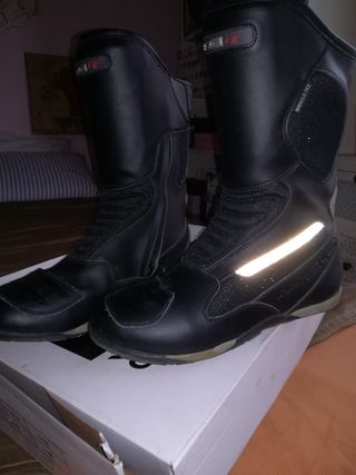 botas moto mujer
