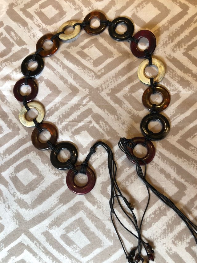 Cinturon en tonos marrones