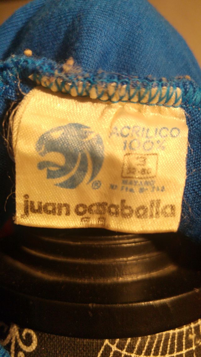 T-SHIRT BARÇA JUAN CASABALLA RETRO  1960/1970