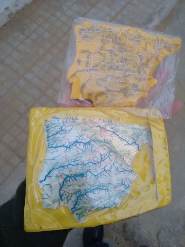 Mapas España Europa silueta metacrilato Kronos.