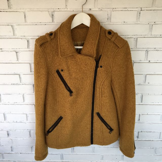 Chaqueta C&A tipo Biker lana sintética S