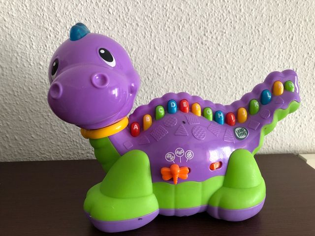 Dinosaurio con teclas y sonido Leap Frog