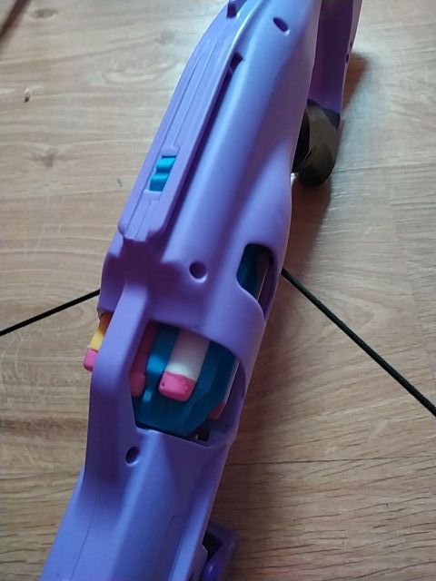 arco disparos esponja