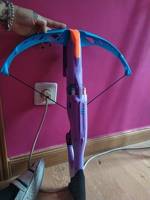 arco disparos esponja