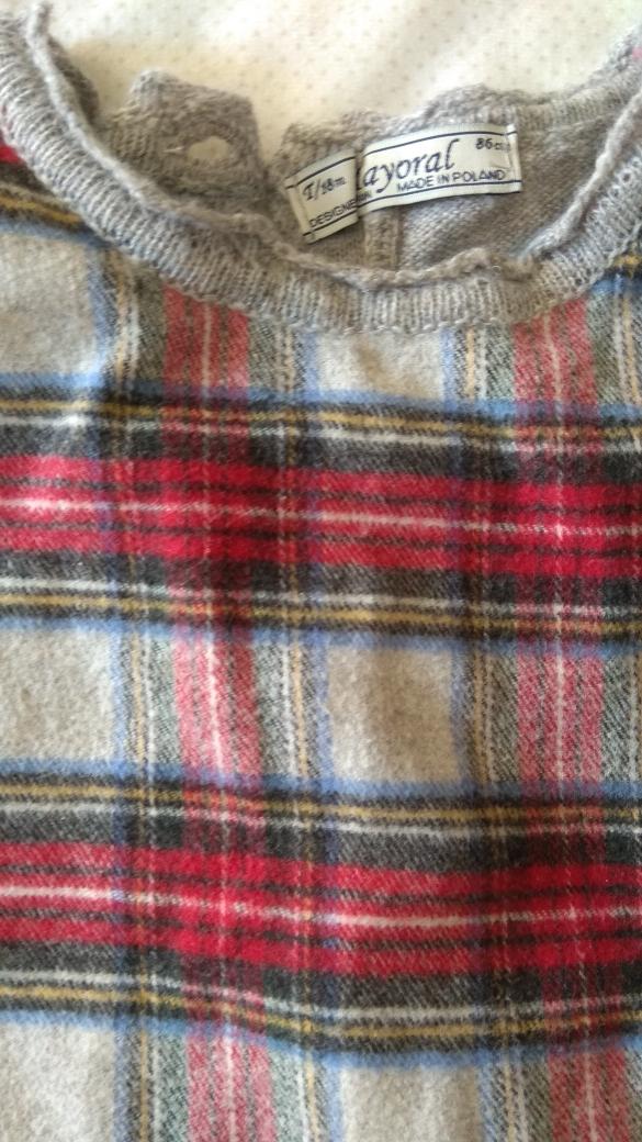 Vestido niña, T. 18 meses. Mayoral