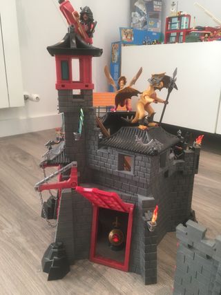 fortaleza secreta del dragon playmobil
