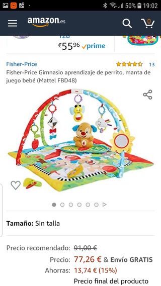 gimnasio aprendizaje perrito fisher price
