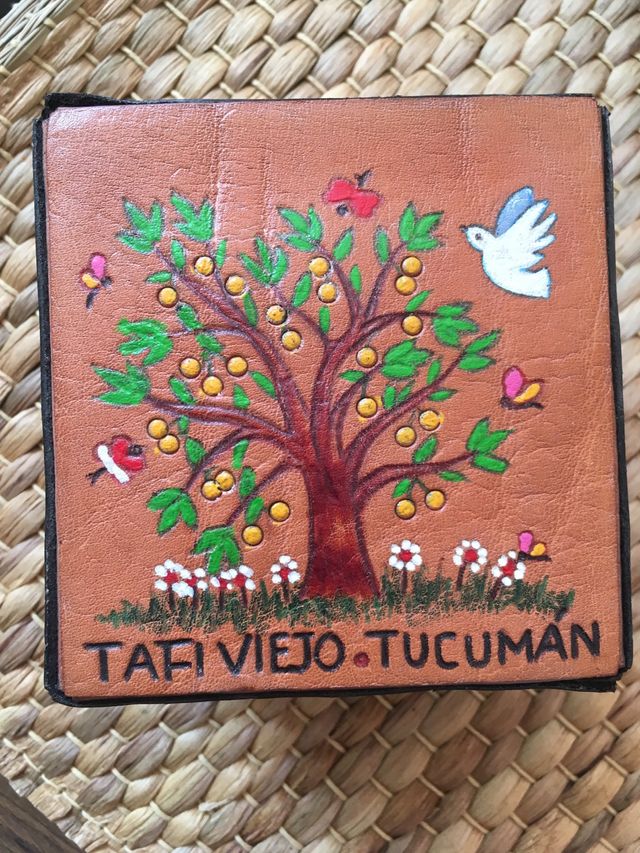 Caja mexicana hecha a mano 