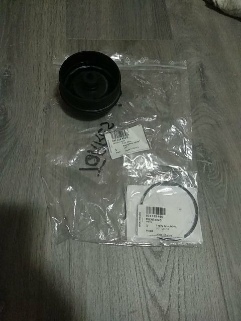 Cubierta caja de filtro Aceite