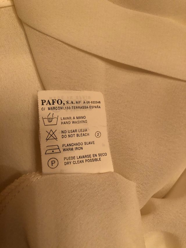 Camisa vaporosa