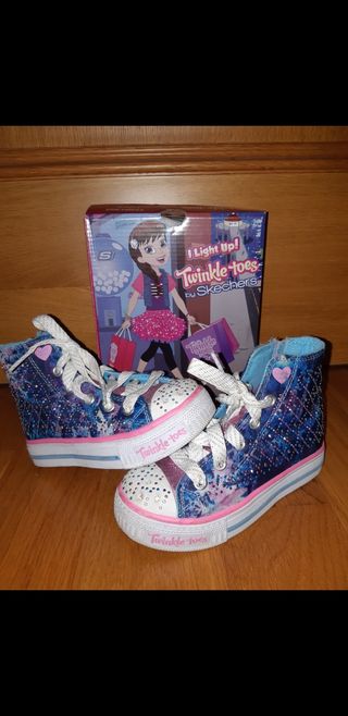 skechers de luces para niñas