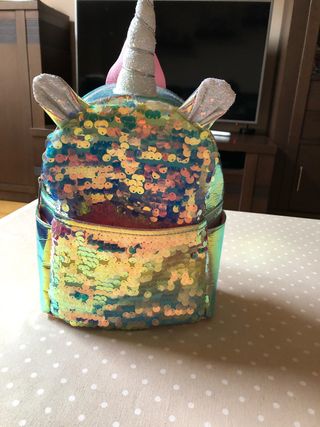 mochila unicornio claire's