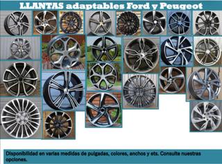 Llantas adaptables para Ford y Peugeot