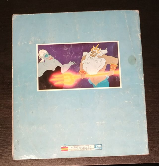 Álbum de cromos La Sirenita