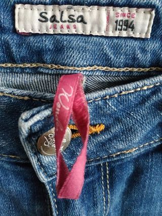 Pantalón Vaquero tejano jeans Salsa Push up azules de segunda mano por 20  EUR en Santa Coloma de Gramenet en WALLAPOP