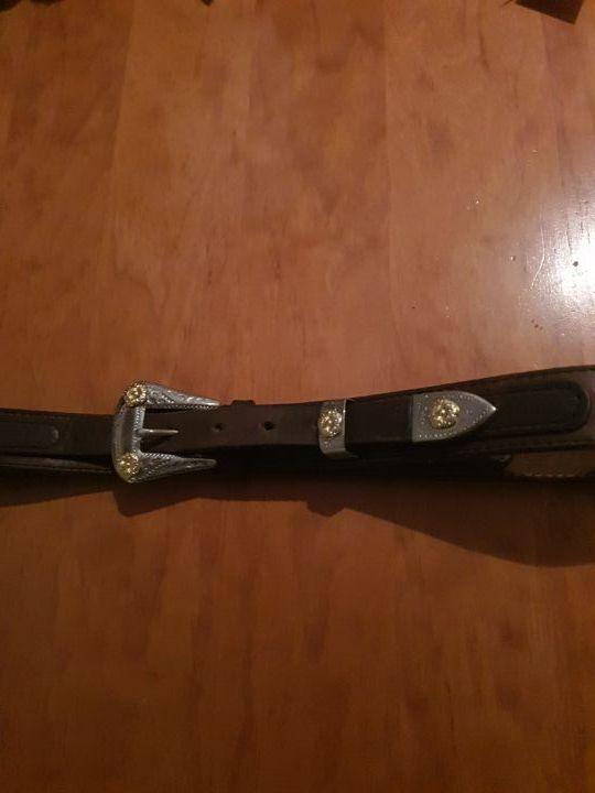 cinturón cuero vintange