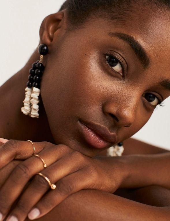 Pendientes piedras nuevos