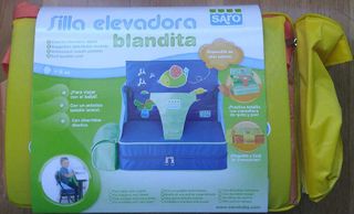 Silla Trona Elevador Blandita con Bolsillo