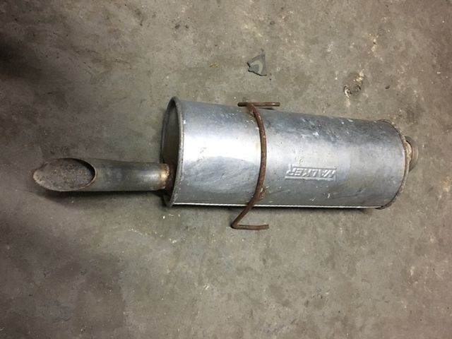 Silencioso trasero Citroen Saxo