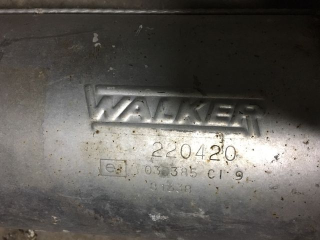 Silencioso trasero Citroen Saxo