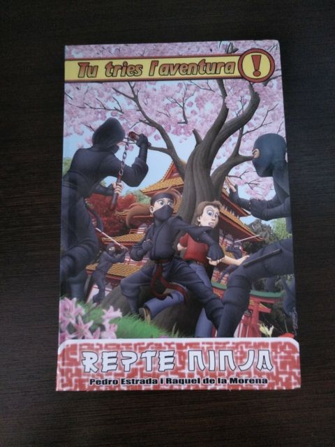 Tú tries l'aventura. Repte ninja.