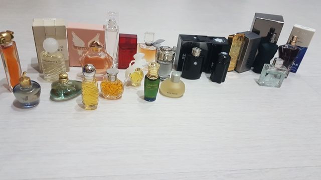 Miniaturas fragancias.