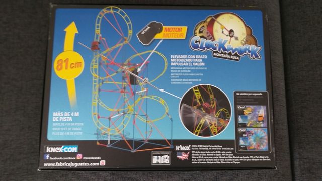 Juego Montaña Rusa K'nex