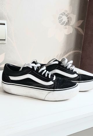 vans old skool plataforma niña vans old skool plataforma niña