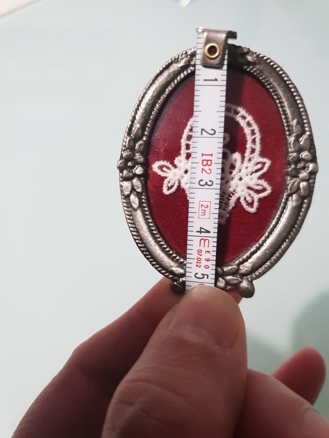 Cuadro mini de bolillos vintage