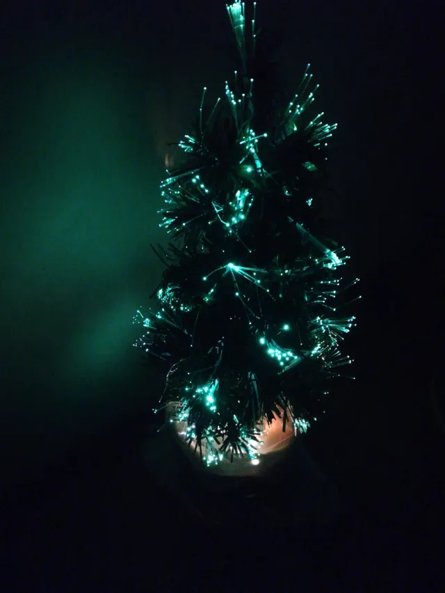 árbol Navidad con luz