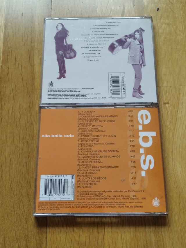 Cd's Ella Baila Sola 3Cd's