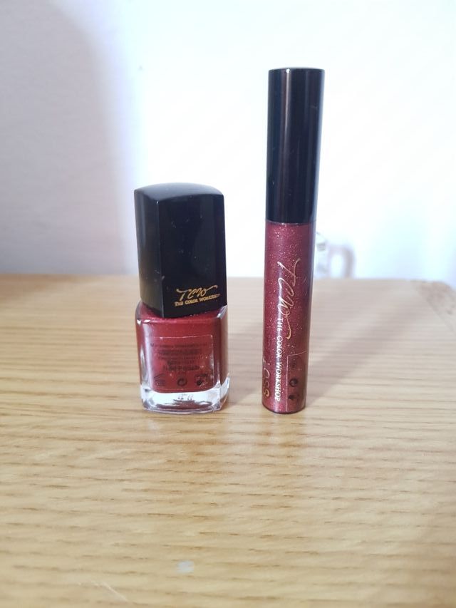 Lote pintauñas y gloss